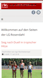 Mobile Screenshot of lg-rosendahl.de